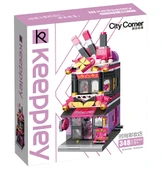 Mikro Blok Makyaj Dükkanı 348 Parça - Lego Setleri - Keeppley Mini Lego - Dükkan Lego - Keeppley Lego - Mikro Bloklar thumbnail 2