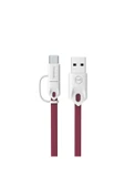 M-data 2in1 Type-c Micro Usb Şarj Data Kablosu thumbnail 6
