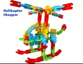 Mega Joesy Eğitici Blok Oyunu 100 Parça - Oyuncak Lego Seti - Birbirine Geçmeli STEM Lego Seti - Eğitici Oyuncak thumbnail 11