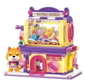 Mikro Blok Shiba Inu Gashapon Machine Kapsül Oyuncak Dükkanı 435 Parça - Lego Setleri - Keeppley Mini Lego - Keeppley Le - 5