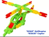 Mega Joesy Eğitici Blok Oyunu 100 Parça - Oyuncak Lego Seti - Birbirine Geçmeli STEM Lego Seti - Eğitici Oyuncak thumbnail 10