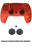 PS5 Dualsense Futbol Takımı Temalı Koruyucu Silikon Kılıf + Analog silikon Koruyucu thumbnail 7