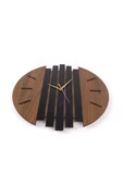 Modern Tasarım Çıta Model Ahşap Duvar Saati thumbnail 5