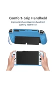Nintendo Switch OLED El Destekli Grip Tasarımlı Koruyucu Silikon Kılıf thumbnail 1