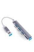 Type-c 4 Port Usb 3.1 Hub Çevirici Çoğaltıcı thumbnail 2