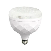 Zmr 50W Torch Kristal Camlı T-Bulb Led Ampul E27 Duy 6500K (Beyaz) - 1