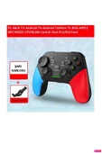 Wireless Kablosuz PC Android iOS Switch TV Uyumlu Gamepad ve Telefon Tutucu thumbnail 2