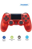 PS4-PC-Android BOX-Android-IOS Telefon Tablet Uyumlu Titreşimli Bluetooth Oyun Kolu thumbnail 3