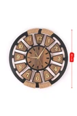 Ahşap Dekoratif Duvar Saati - 2