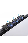 TP5-1523 PS5 İçin Led Işıklı Hız Ayarlı Soğutma Fanı thumbnail 4
