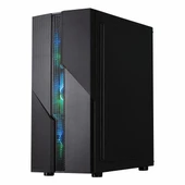 Bitfenix C20 600W 80+ White USB 3.2 FRGB ATX Mid Tower Siyah Kasa thumbnail 3