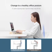 Nillkin Bolster Metal Portatif Stand Laptop Yükseltici ve Tablet Tutucu - 10
