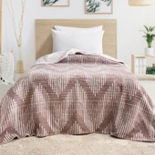 Schafer Home Bloom TK Battaniye 150x220 Cm 1 Parça-Lila - 1