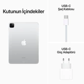 iPad Pro 4. Nesil Wi-Fi + Cellular 2 TB 11" MNYM3TU/A Gümüş Tablet - 4