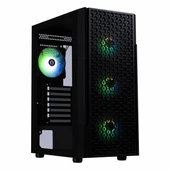 BitFenix Proton 600W 80+ White USB 3.2 FRGB ATX Mid Tower Siyah Kasa thumbnail 1
