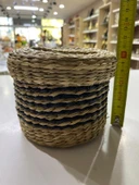 KAPAKLI HASIR SEPET KÜÇÜK BOY 10 X 13 CM - 3