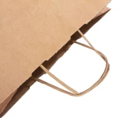 Kraft Çanta Burgu Saplı 32x20x32- 25 Adetli thumbnail 3