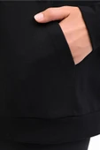 Lumberjack Carla-h Ginsen Kapsonlu Fermuarli Kadin Sweat - Siyah thumbnail 4