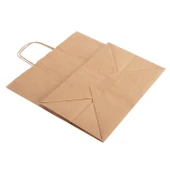 Kraft Çanta Burgu Saplı 32x20x32- 25 Adetli thumbnail 2