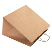 Kraft Çanta Burgu Saplı 32x20x32- 25 Adetli thumbnail 1