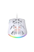 Claw's Nexus X1 12800 Dpi Wide RGB Özel ABS Doku, Claw's Reflex Örgü Kablolu & Değiştirilebilir Kapaklı Gaming Mouse - Beyaz - 3