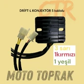 DRİFT-L 5 Kablolu Konjektör – 3 Sarı 1 Kırmızı 1 Yeşil - 2