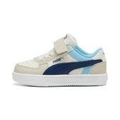 Puma Caven 2.0 Block AC+ Inf-Desert Dust-Blue-AQUA GREEN Çocuk Ayakkabı-Bej thumbnail 2