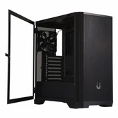 BitFenix Nova Mesh SE TG 1200W 80+ Altın USB 3.2 ARGB ATX Mid Tower Siyah Kasa thumbnail 8