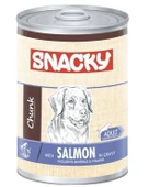 Snacky Chunk Soslu Kuzulu Yetişkin Köpek Konservesi 400 gr - 1