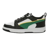 Puma Rebound V6 Lo Super Puma Jr-White-Green-Black Çocuk Ayakkabı-Beyaz thumbnail 2