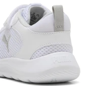 Puma Fun Racer 2 AC+ PS-White-Cool Light Gray Çocuk Ayakkabı-Beyaz thumbnail 4