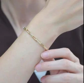 Taşlı Ataç Altın Bileklik thumbnail 2