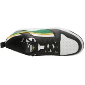 Puma Rebound V6 Lo Super Puma Jr-White-Green-Black Çocuk Ayakkabı-Beyaz thumbnail 5