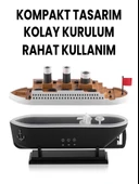 emi Tasarımlı Aromaterapi Difüzör & Nemlendirici - Denizanası Buhar Efekti, LED Işık ve Uzaktan Kumandalı - 4