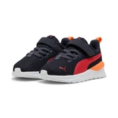 Puma Anzarun Lite AC Inf-New Navy-For All Time Red-Orange Glo Çocuk Ayakkabı-Siyah thumbnail 1