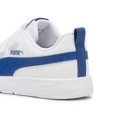 Puma Courtflex V3 V PS-White-Clyde Royal Çocuk Ayakkabı-Beyaz thumbnail 4