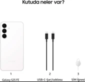 Samsung Galaxy S25 FE 8/256 GB Beyaz - 2