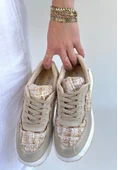 Hawer Bej Cilt Bağcıklı Spor Ayakkabı thumbnail 3