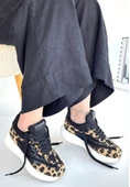 Mark Leopar Süet Bağcıklı Spor Ayakkabı thumbnail 1