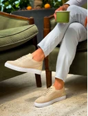 KB-101 Kuback Bej Triko Bağcıklı Günlük Erkek Ayakkabı thumbnail 12