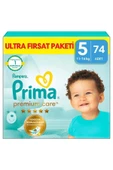 Prima Premium Care 5 Numara Junior 74lü Bebek Bezi - 1