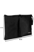 Kirli Temiz Organizer 45x27 Siyah Fermuarlı Seyahat Torbası - 3