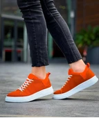 KB-X204 Kuback Tcu Keten Beyaz Yüksek Taban Günlük Erkek Spor Ayakkabı thumbnail 4