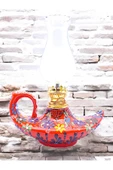sharp&art %100 EL İŞLEMESİ,KABARTMA DESEN DEKORATİF ALAADDİN GAZ LAMBALARI (5 RENK SEÇENEĞİ İLE...) thumbnail 1