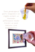 sharp&art Lotus Boyama Epoksi Hobi Seti ,Kendi Sanat Eserini Kendin Yap....DIY - 5