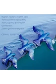 sharp&art KUŞLAR, TRİO SERAMİK DUVAR SÜSÜ, HER BAHARDA GELİRLER... - 1