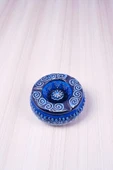 sharp&art SERAMİK KÜLLÜKLER, %100 EL İŞLEMESİ, KAPAKLI, KULLANIŞLI, DEKORATİF, 12 CM, 6 FARKLI MODEL - 5