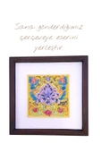 sharp&art Lotus Boyama Epoksi Hobi Seti ,Kendi Sanat Eserini Kendin Yap....DIY - 4