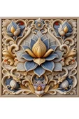 sharp&art Lotus Boyama Epoksi Hobi Seti ,Kendi Sanat Eserini Kendin Yap....DIY - 3