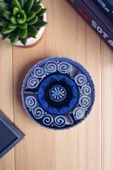 sharp&art SERAMİK KÜLLÜKLER, %100 EL İŞLEMESİ, KAPAKLI, KULLANIŞLI, DEKORATİF, 12 CM, 6 FARKLI MODEL - 3